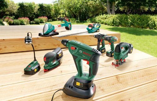 Bosch DIY Akku-Bohrhammer Uneo Maxx, ohne Akku, Karton (18 V, 2,5 Ah, Max. Bohr-Ø Stahl: 8 mm, Beton