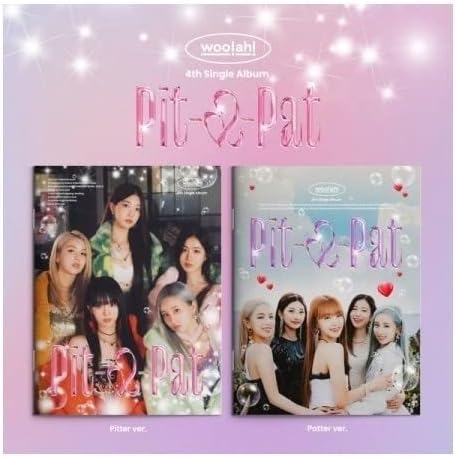 woo!ah! - 4th Single Album [Pit-a-Pat] CD+Folded Poster (Patter ver. / CD Only, No Poster), Patter v