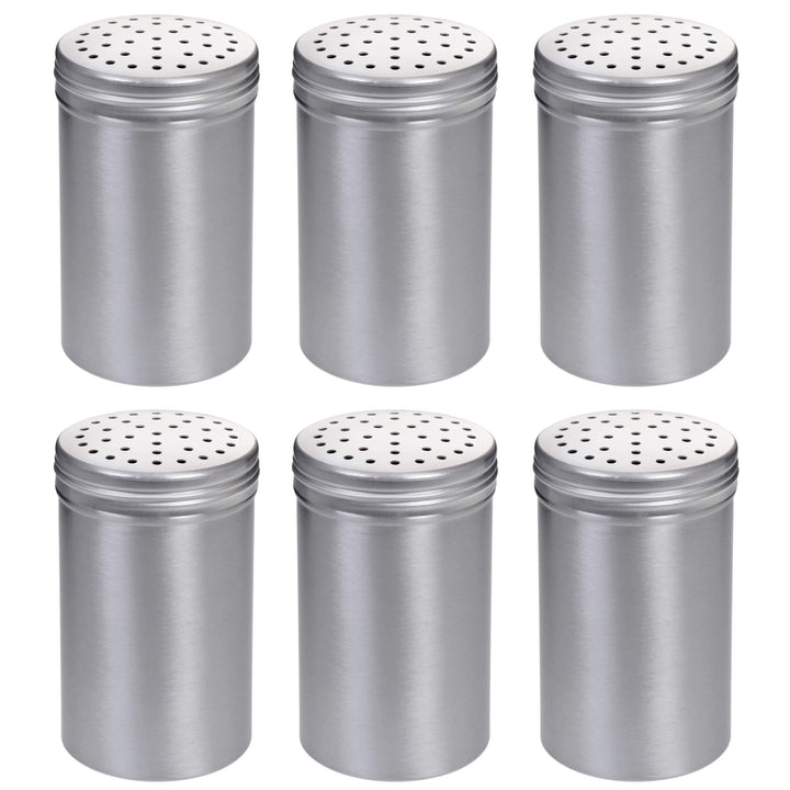 GRÄWE Set Pommesstreuer aus Aluminium, Salzstreuer, Gewürzstreuer (6, Gewürzstreuer) Gewürzstreuer 6