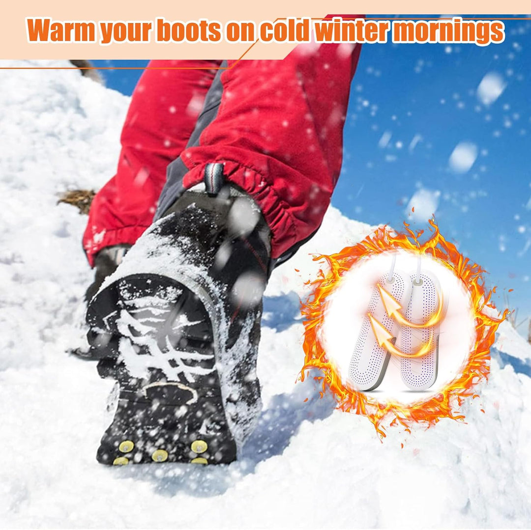 Idota Schuhtrockner Elektrisch, Schuh Trockner Tragbarer, Elektrischer Schuhtrockner mit 3 Modi Time