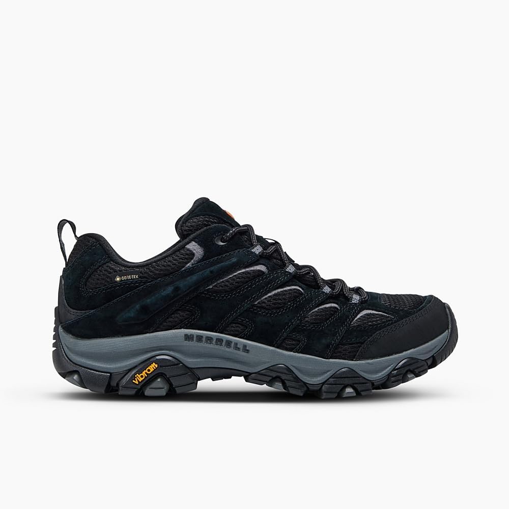 Merrell Herren Moab 3 GTX Wanderschuh 43 EU Black Grey, 43 EU Black Grey