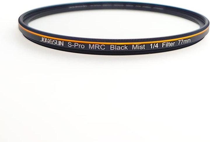 JONGSUN S-Pro MRC Black Mist 1/4 Filter 77mm, Schwarzer Soft Pastell Traum Film Spezialeffekte Filte