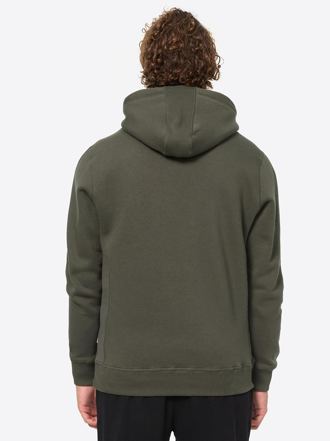 Lonsdale Herren Sleeve Hooded Sweatshirt S Olive/Black/White, S Olive/Black/White