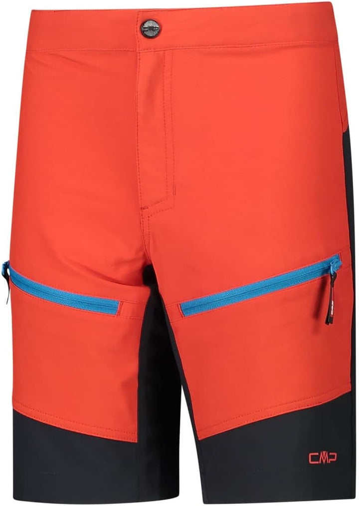 CMP Unisex Kinder Pants Stretch-Bermudashorts für Kinder 176 Fire, 176 Fire