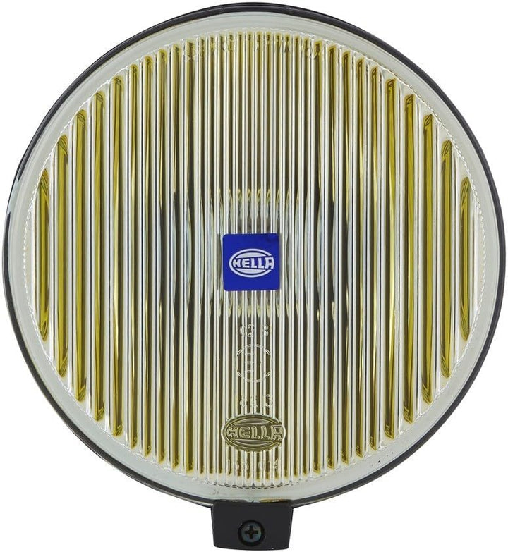 HELLA - Halogen-Nebelscheinwerfer - Comet 500 - 12V - rund - Anbau - gelbe Streuscheibe - Lichtschei
