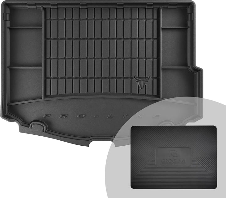 FROGUM ProLine 3D Gummimatte Exklusive Auto Kofferraummatte Kofferraumwanne für Renault Scenic IV 20