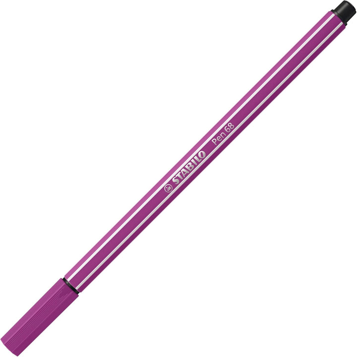 Premium-Filzstift - STABILO Pen 68 - 18er Pack - mit 18 verschiedenen Farben 18er Pack Standardfarbe