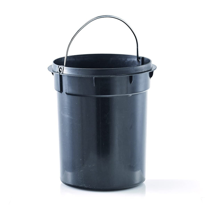 Zeller 18561 Treteimer, 3 Liter, Bamboodekor, Metall ø17 x 26 cm