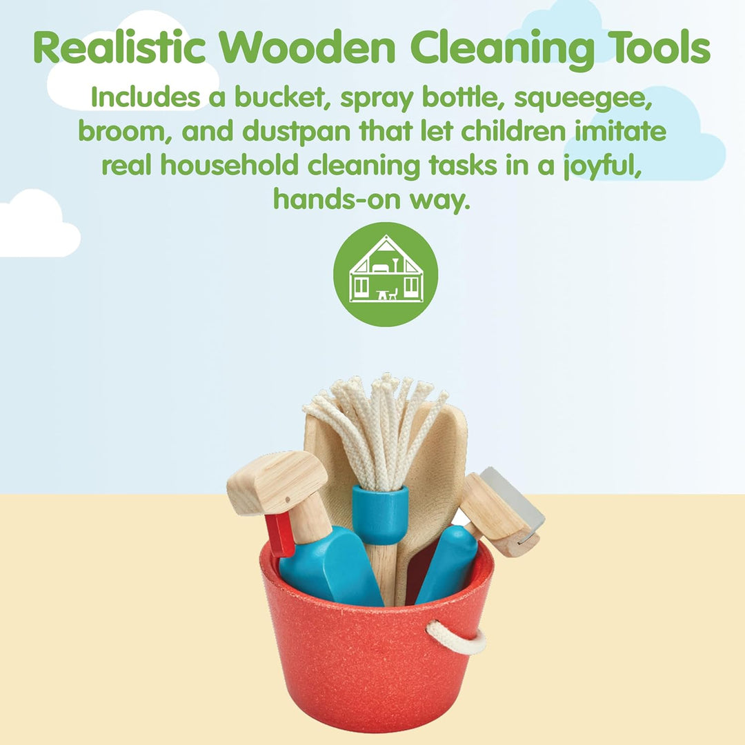 PLAN TOYS Cleaning Set - One Size