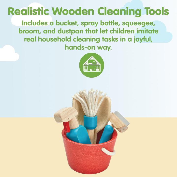 PLAN TOYS Cleaning Set - One Size