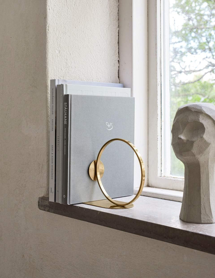 Cooee Design Book Ring 15cm Brass Bücherstand, Edelstahl, Messing, 15 cm