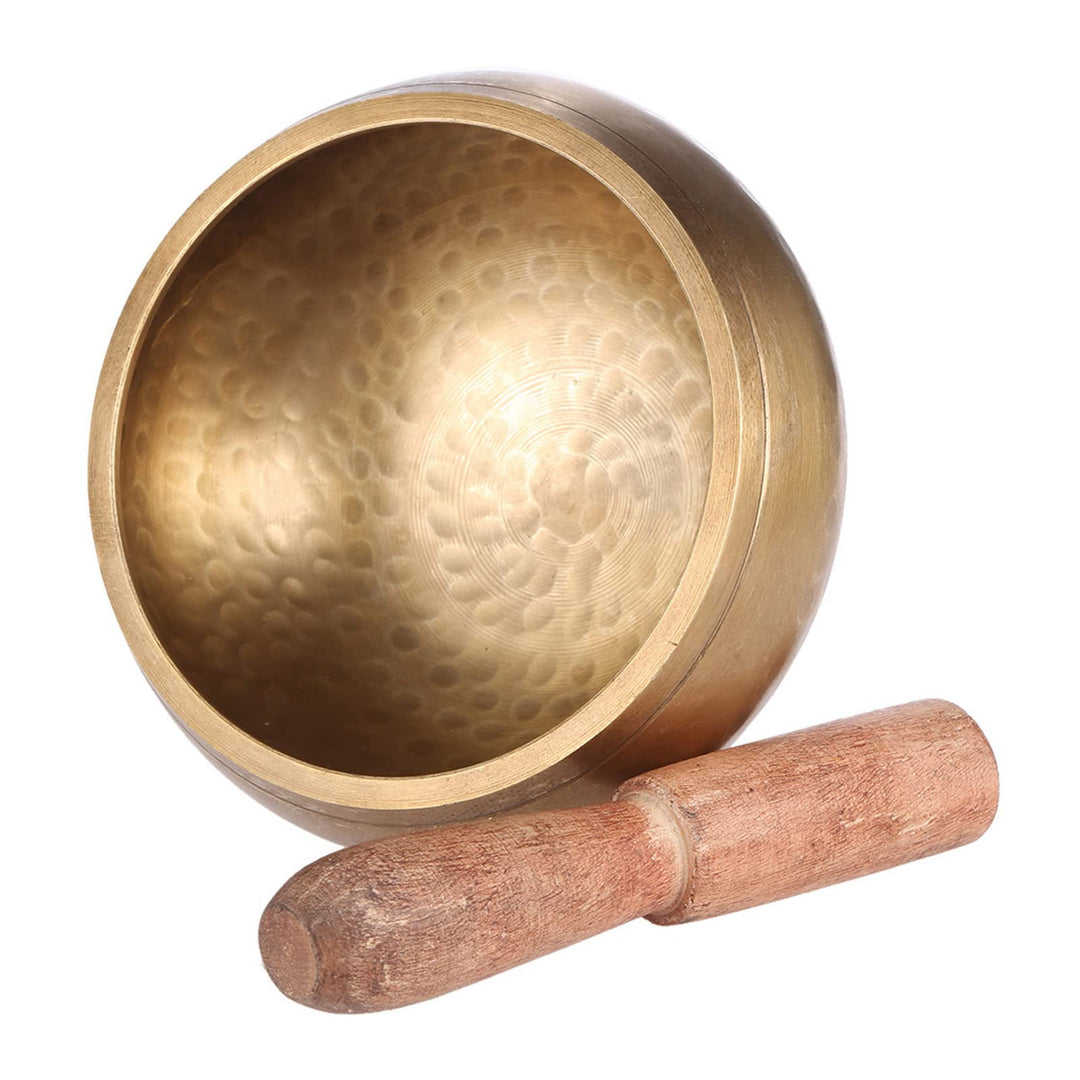 Klangschalen Tibetische Klangschale 3-Zoll Singing Bowl für Yoga Meditation Entspannung,Stress und A