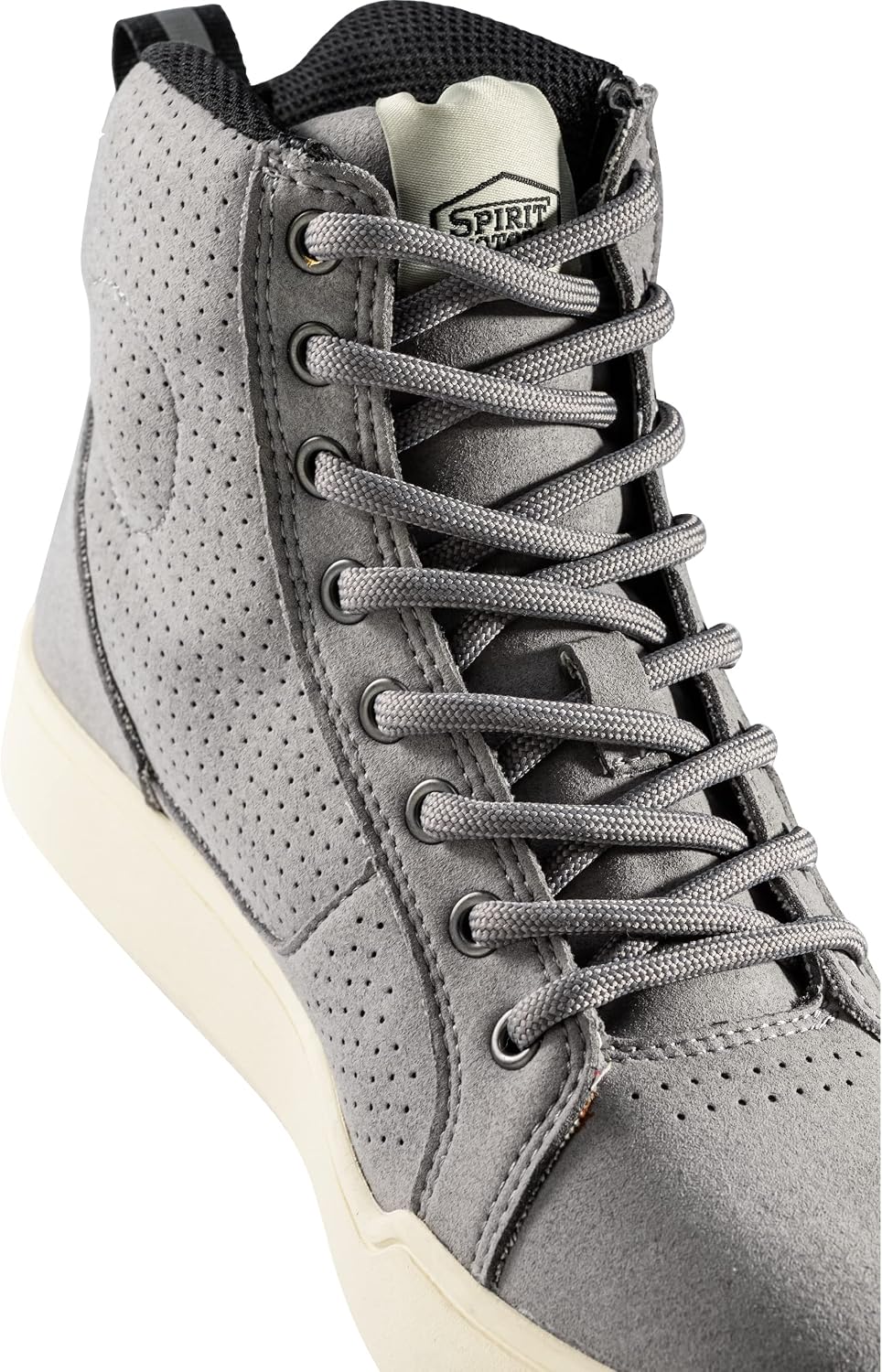 Spirit Motors Mary Taillight Damen Motorradschnürstiefel - Kurz - Microfiber - Reflexeinsatz 38 EU G