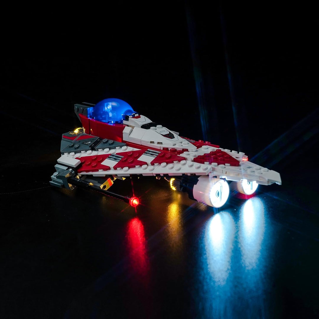 LocoLee Licht Kompatibel mit Lego 75388 Jedi Bobs Sternjäger, Nur Lichter Set - Kein Modell, Licht B