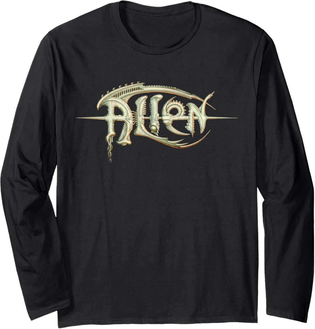 Alien Xenomorph Skeleton Langarmshirt
