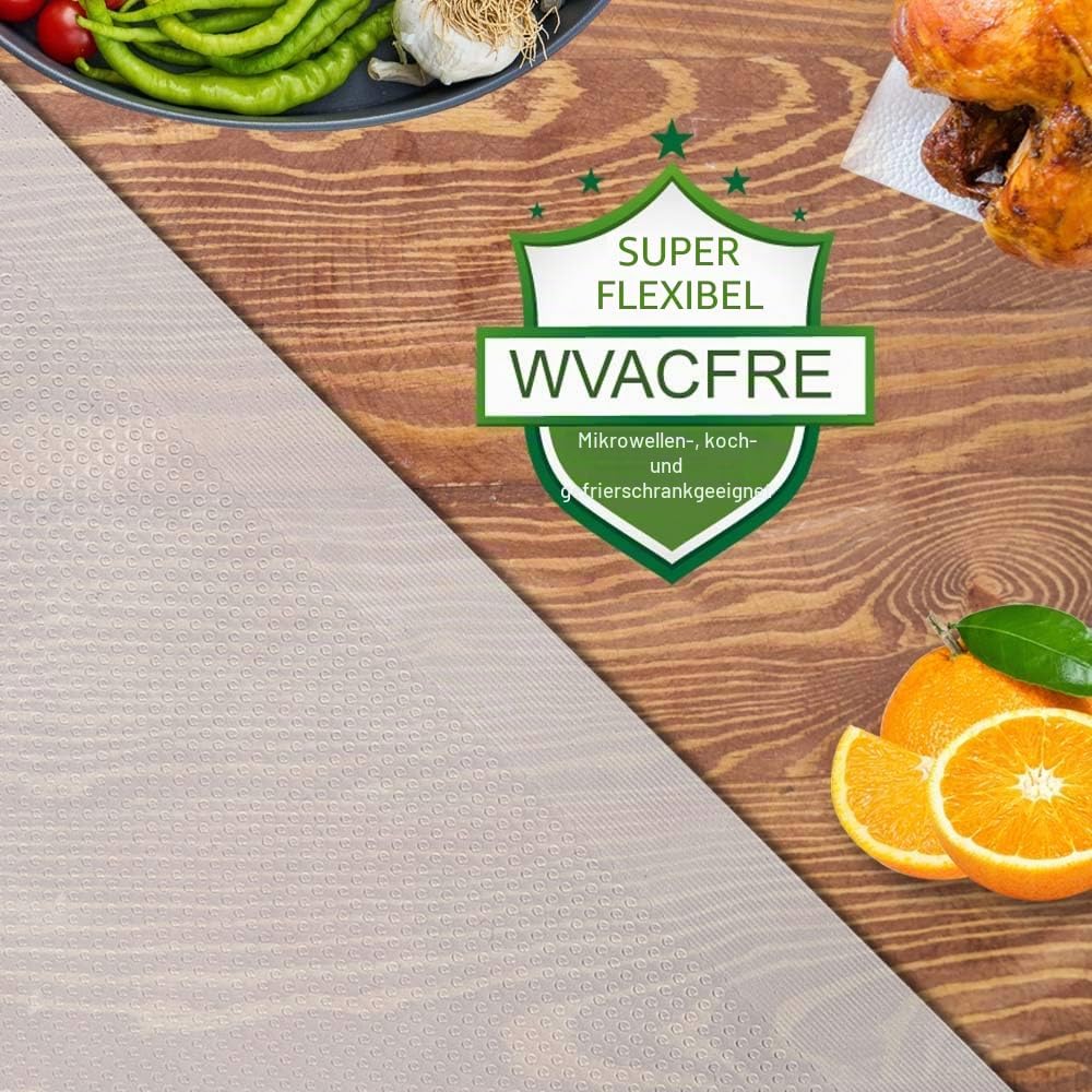 WVacFre 150 Beutel 15x25cm(50) und20x30cm(50) und28x40cm(50) Vakuumier Beutel Vakuumbeutel für Leben