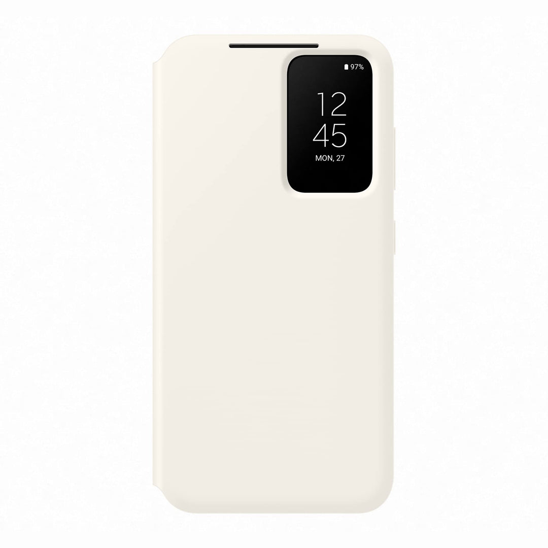 Samsung Smart View Wallet Smartphone Case EF-ZS911 für Galaxy S23, Handy-Hülle, Kartenfach, Sichtfen