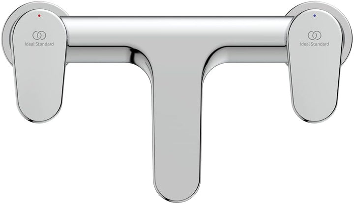 Ideal Standard BC707AA Cerafin O Badewanneneinlauf, Chrome, Dual Control Bath Filler, Dual Control B