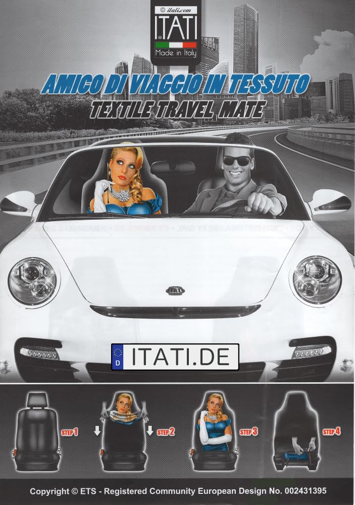 Autositzbezug Frankenstein in Love Beifahrer-Schonbezug Auto-Sitzbezug Fotodruck Neue Motive täusche