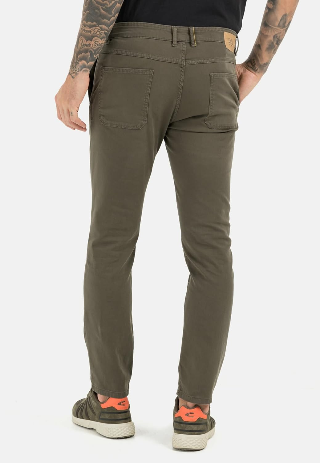 camel active Herren Klassische Hose 30W / 32L Dunkel Grün, 30W / 32L Dunkel Grün