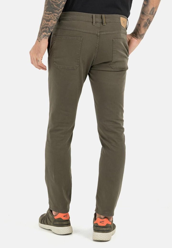 camel active Herren Klassische Hose 30W / 32L Dunkel Grün, 30W / 32L Dunkel Grün