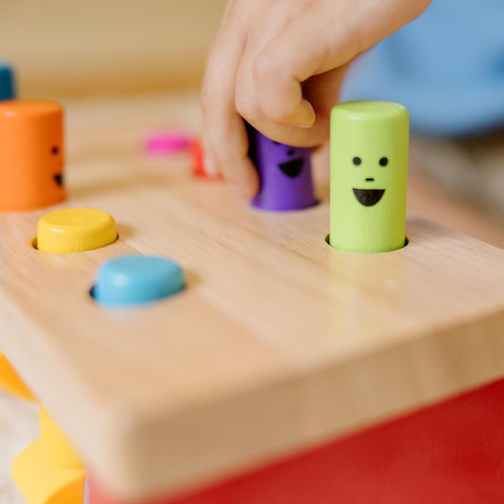 Melissa &amp; Doug - Werkbank zum Hämmern und Klopfen, Lernspielzeug, für Kinder ab 2 Jahren, für Jungen
