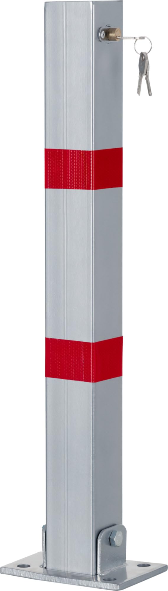 Stagecaptain PPP-70 SR Parkpfosten - Stabile Parkplatzsperre aus Stahl - Galvanisiert und pulverbesc