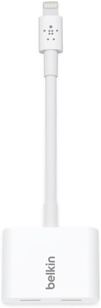 Belkin Rockstar Lightning-Audio- und Ladeadapter (iPhone Lightning-Audio-Adapter/Ladeadapter für iPh