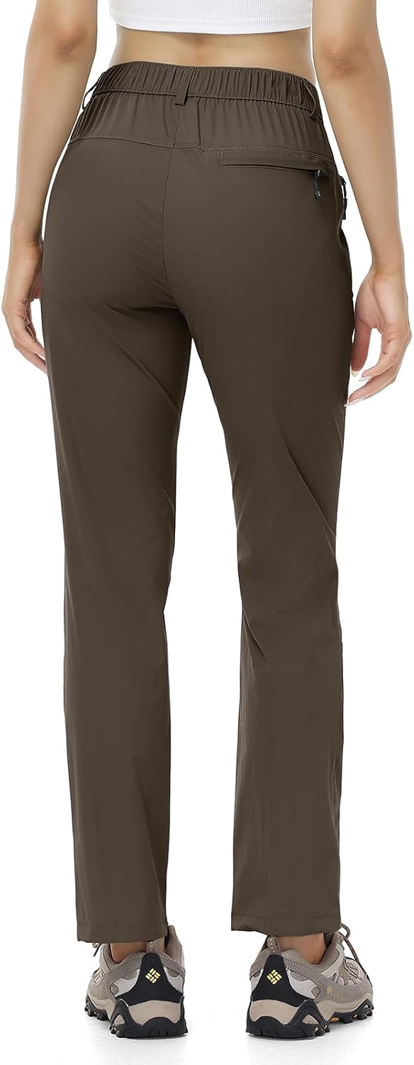 donhobo Damen Outdoor Wanderhose Quick Dry Campinghose Ultraleichter Verschleissfester UV-Schutz Atm