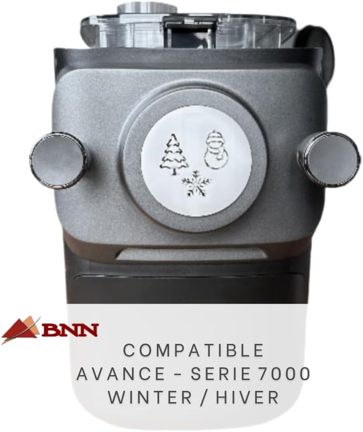 BNN - Avance/Serie 7000 – Winter APWINT00 - Pasta Disc kompatibel mit Philips Pasta Maker Avance/Ser
