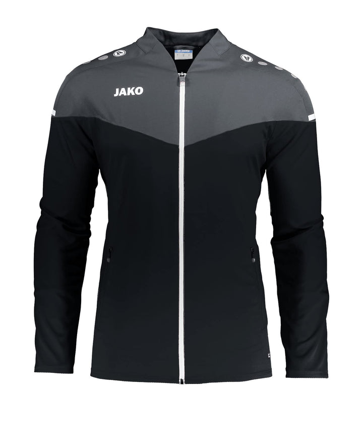 JAKO Damen Champ 2.0 Präsentationsjacke 34 schwarz/anthrazit, 34 schwarz/anthrazit