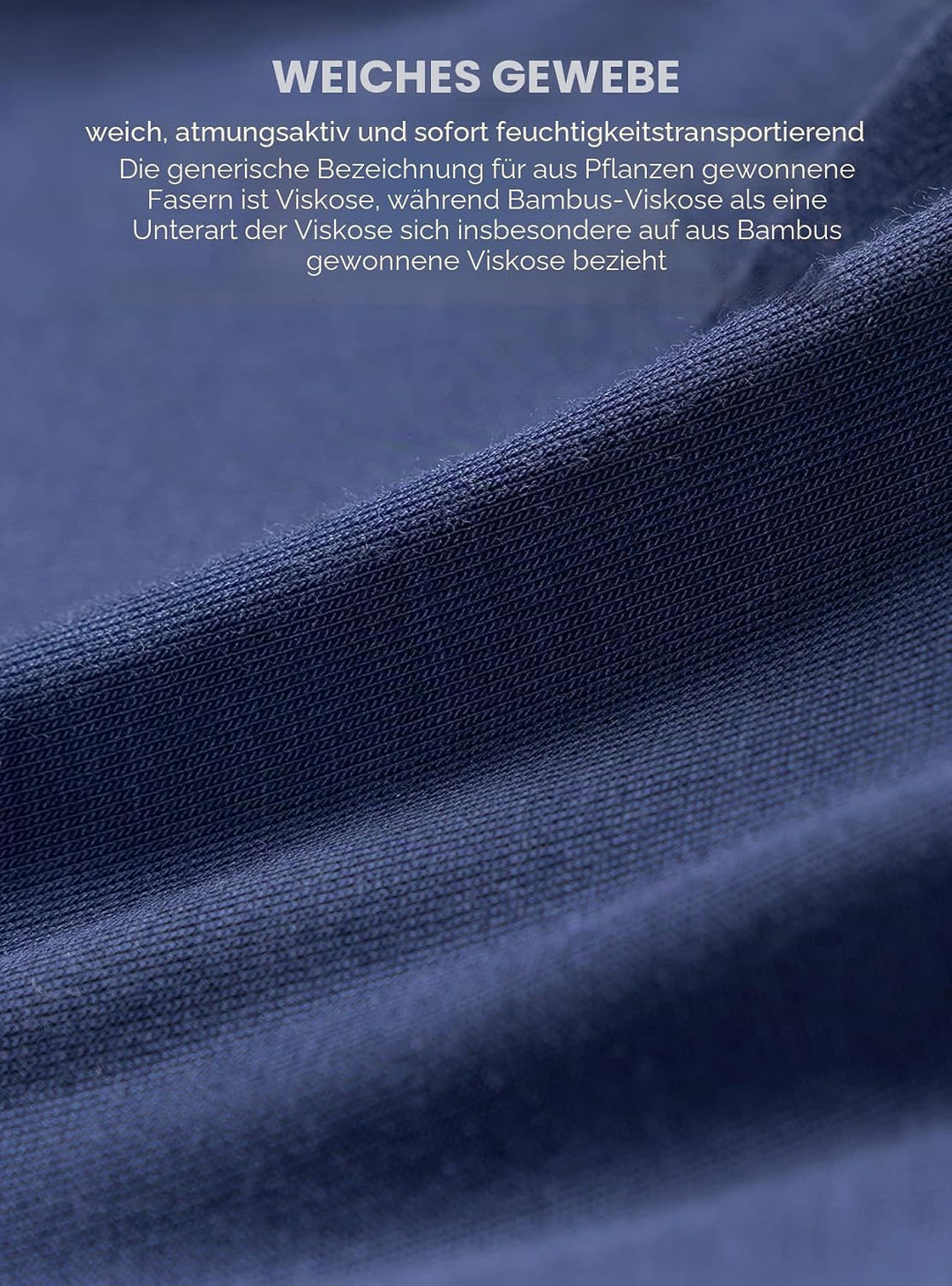 DAVID ARCHY Herren-Unterwäsche Atmungsaktive Boxershorts Bambus Rayon Trunks Multipack S Marineblau*