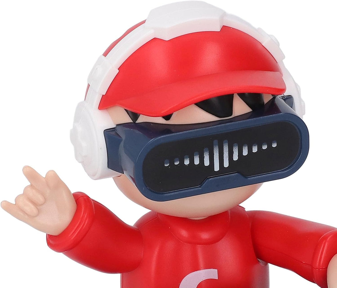 DJ Hüpfendes Beat-Spielzeug, Rock Boy DJ Hüpfen, Automatische Bewegung, Fröhliche Musik, Coole Licht