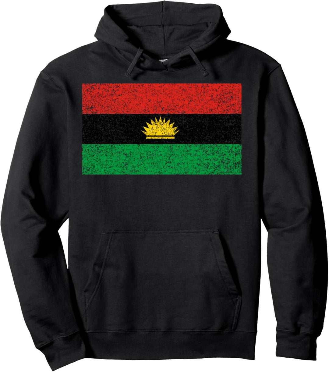 Flagge der IGBO Menschen Biafra Nigerien Pullover Hoodie