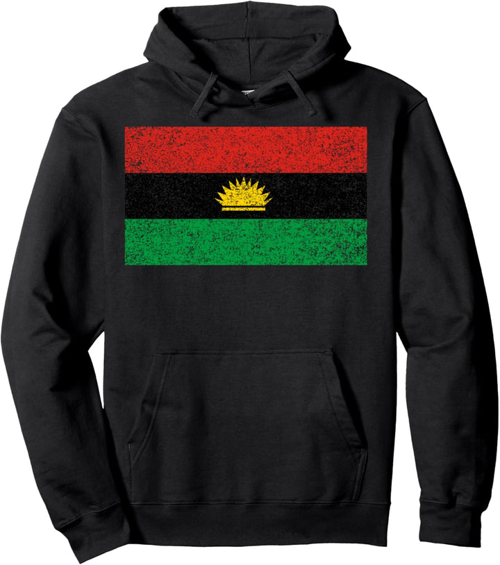 Flagge der IGBO Menschen Biafra Nigerien Pullover Hoodie