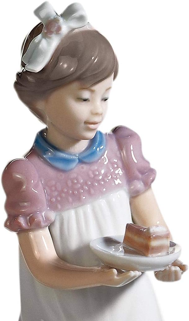 LLADRÓ Mädchen-Figur Happy Birthday to You. Geburtstag. Porzellan.