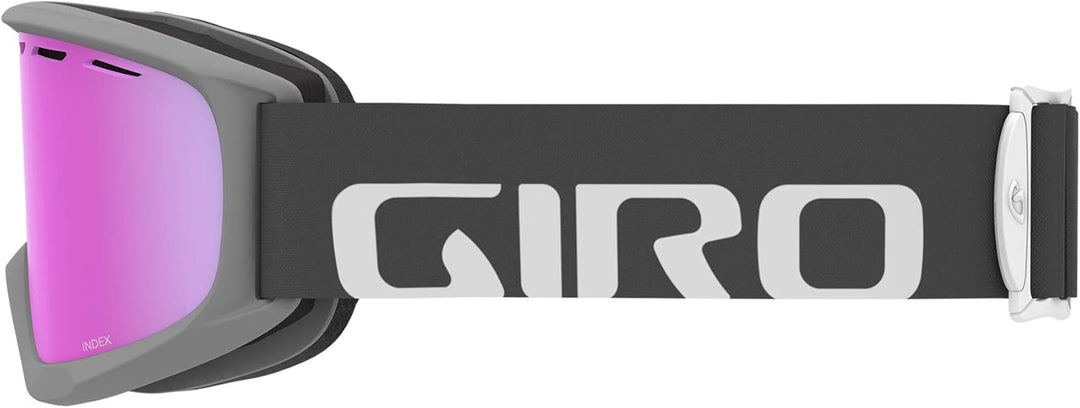 Giro Snow Herren Index 2.0 Skibrillen Einheitsgrösse Titanium Wordmark 18, Einheitsgrösse Titanium W
