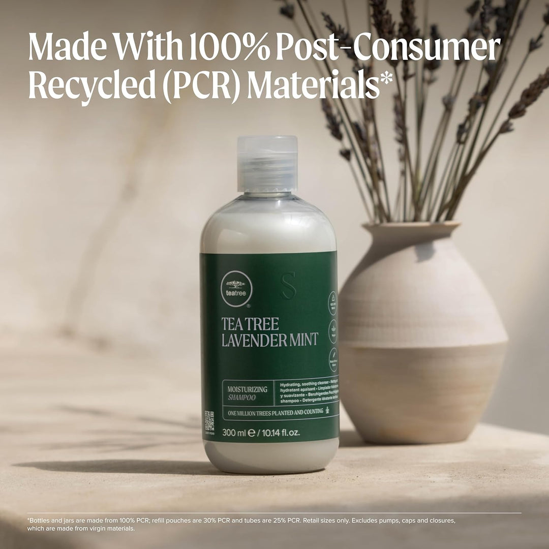 Paul Mitchell Tea Tree Lavender Mint Moisturizing Shampoo - Feuchtigkeits-Shampoo für trockenes, ges