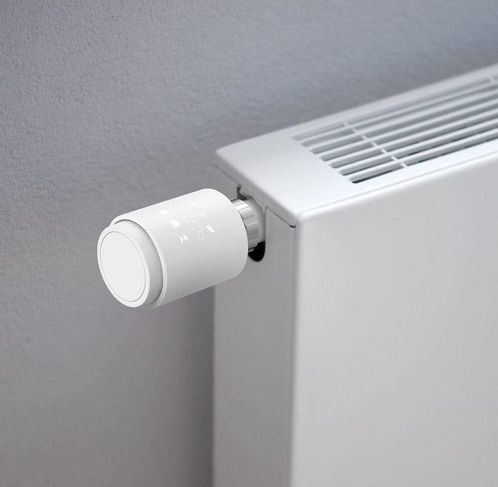 revolt Smarte Thermostate: 6er-Set programmierbare Heizkörper-Thermostate mit WLAN-Gateway &amp; App (WL