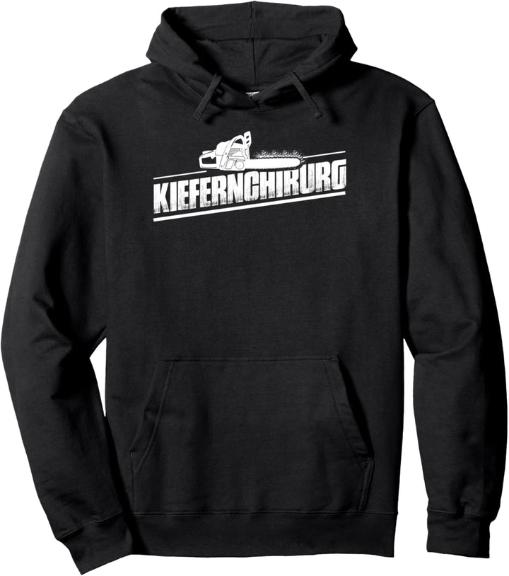 Lustiges Förster Forstwirt Holzfäller Waldarbeiter Pullover Hoodie