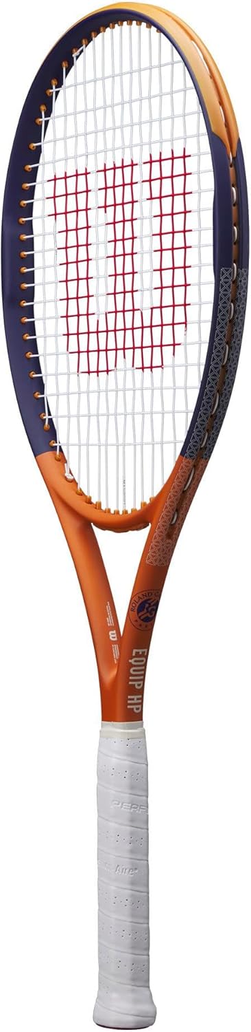 Wilson Roland-Garros Equipe Tennis Racket 4-1/8" (1) Marineblau / Weiss, 4-1/8" (1) Marineblau / Wei