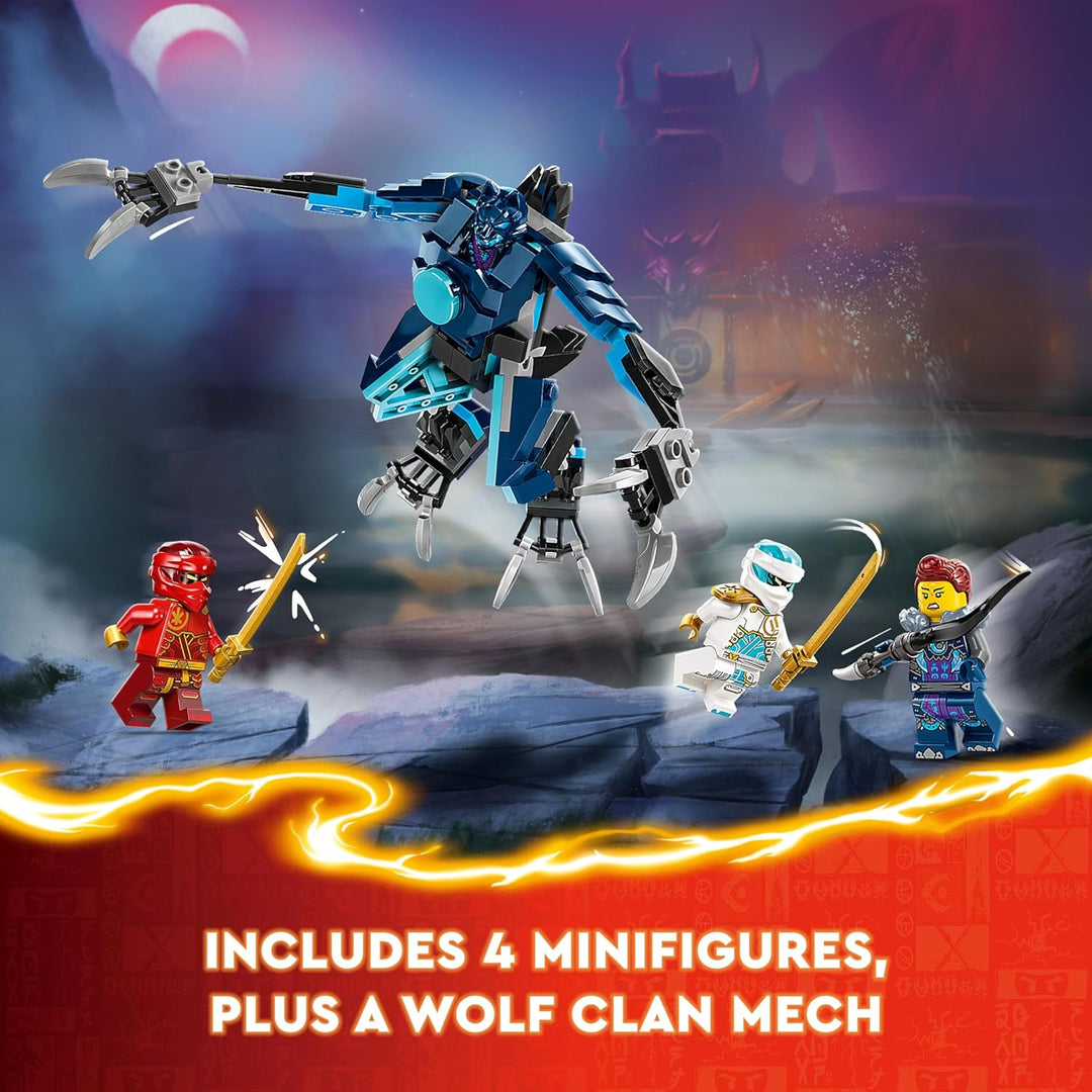 LEGO NINJAGO Kais Feuermech, Actionfiguren-Spielzeug & NINJAGO Riyu der Babydrache, Drachen-Spielzeu