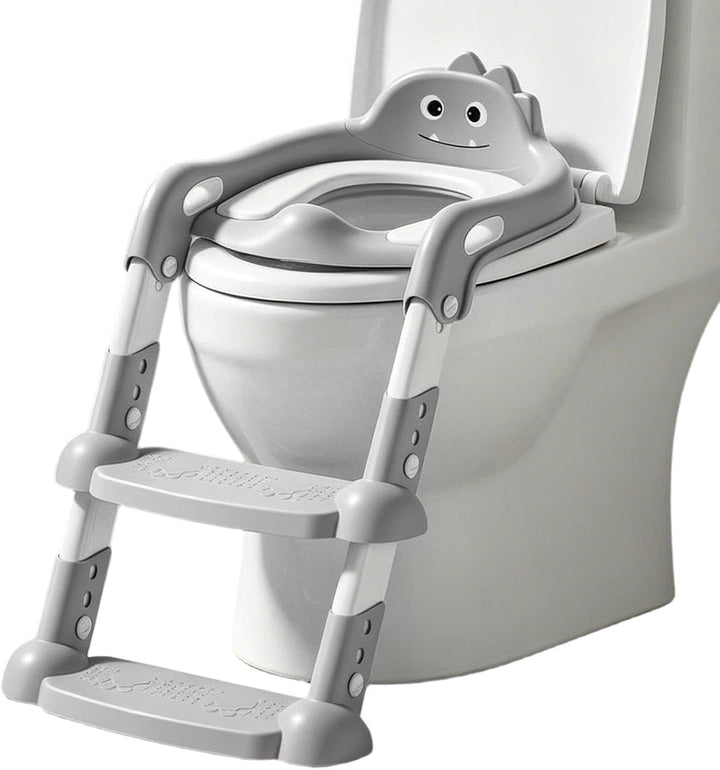 Kinder Töpfchen-Sitz für Toilette Rutschhemmend, zusammenklappbar, | Toilettentrainingssitz Mit Leit