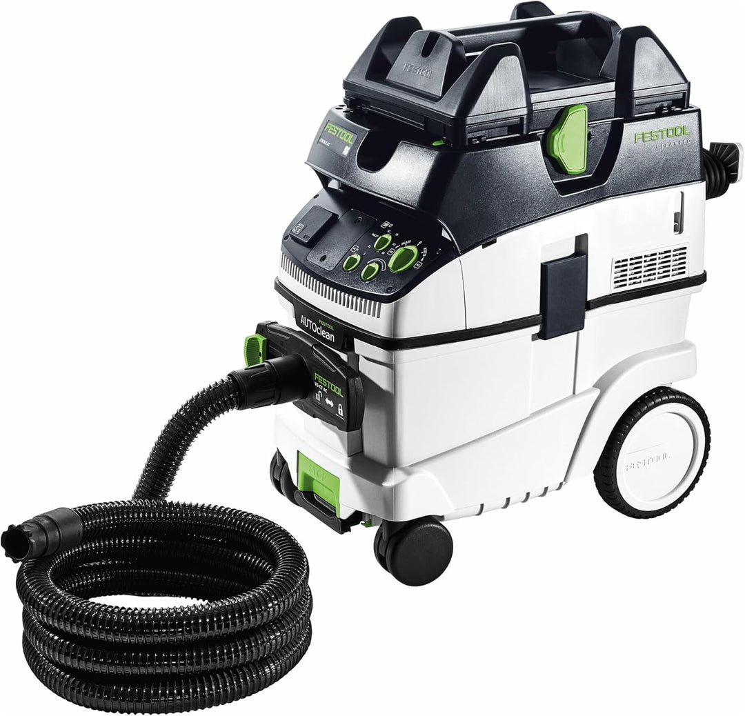 Festool Absaugmobil CTM 36 E AC-PLANEX CLEANTEC (mit High Performance Hauptfilter, Filtersack, Entso