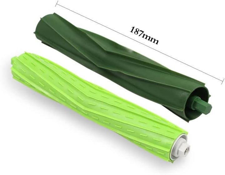 2 Set Ersatzrollen Bürsten Kompatibel für iRobot Roomba E & I & J Serie, i7 i7+ i3 i3+ i6+ i8+ j7 j7