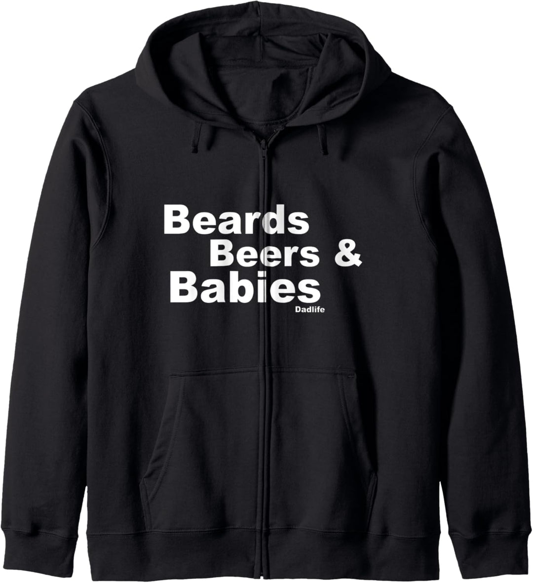Beards beers and babies dad life Kapuzenjacke