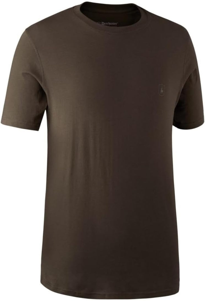 Deerhunter T-Shirt 2er Pack M Braun, M Braun
