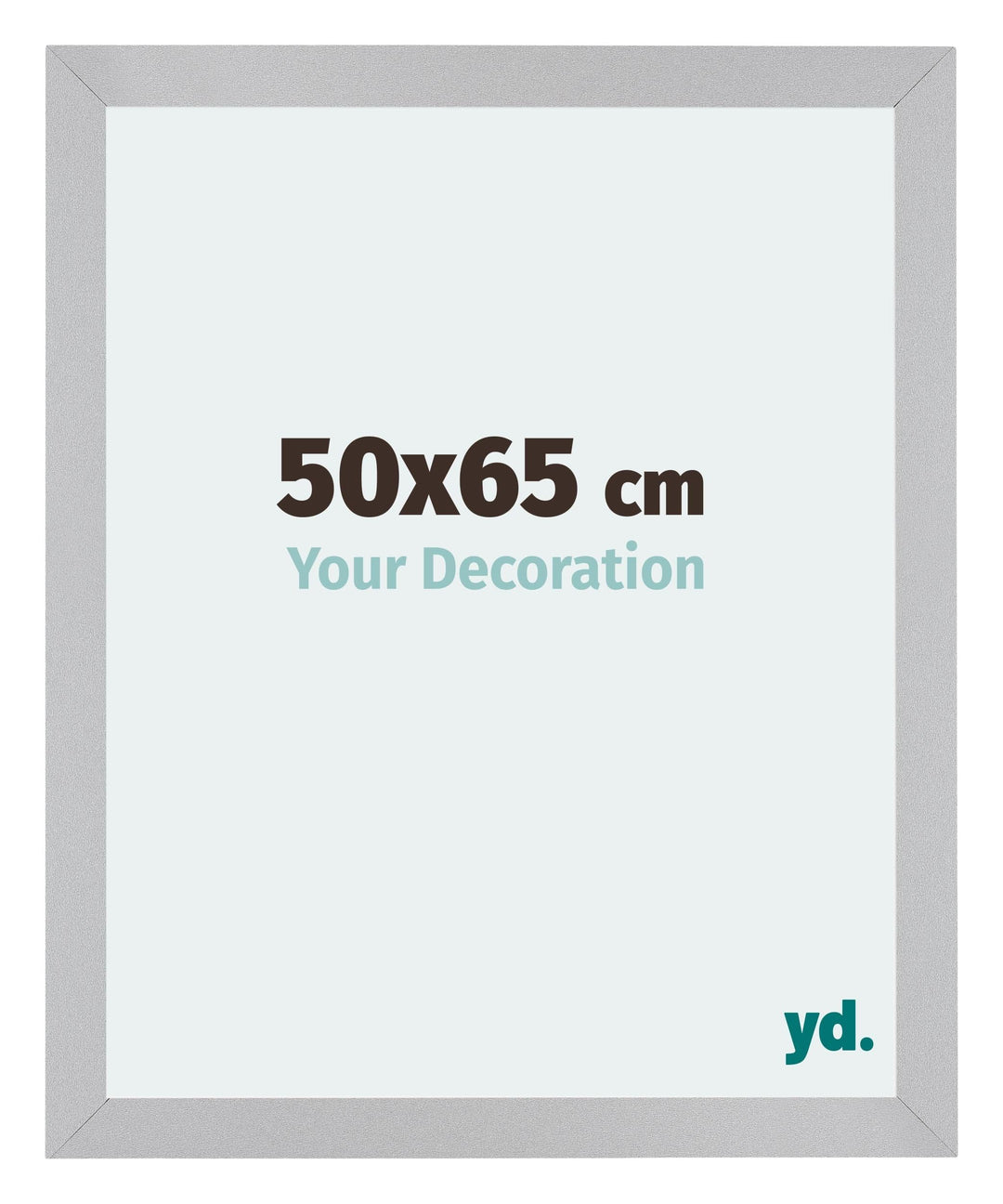 yd. Your Decoration - Bilderrahmen 50x65 cm - Bilderrahmen aus MDF mit Acrylglas - Antireflex - Ausg