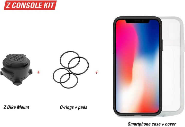 Zéfal Bike Halterung für Smartphone Fahrrad – Set Schutzhülle iPhone/Samsung und Befestigung Telefon