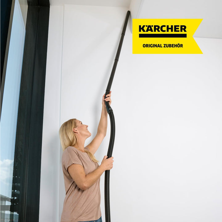 Kärcher Original Verlängerungssaugrohr 0,5 m (NW 35 mm) für schwer erreichbare Stellen z.B. hohe Dec